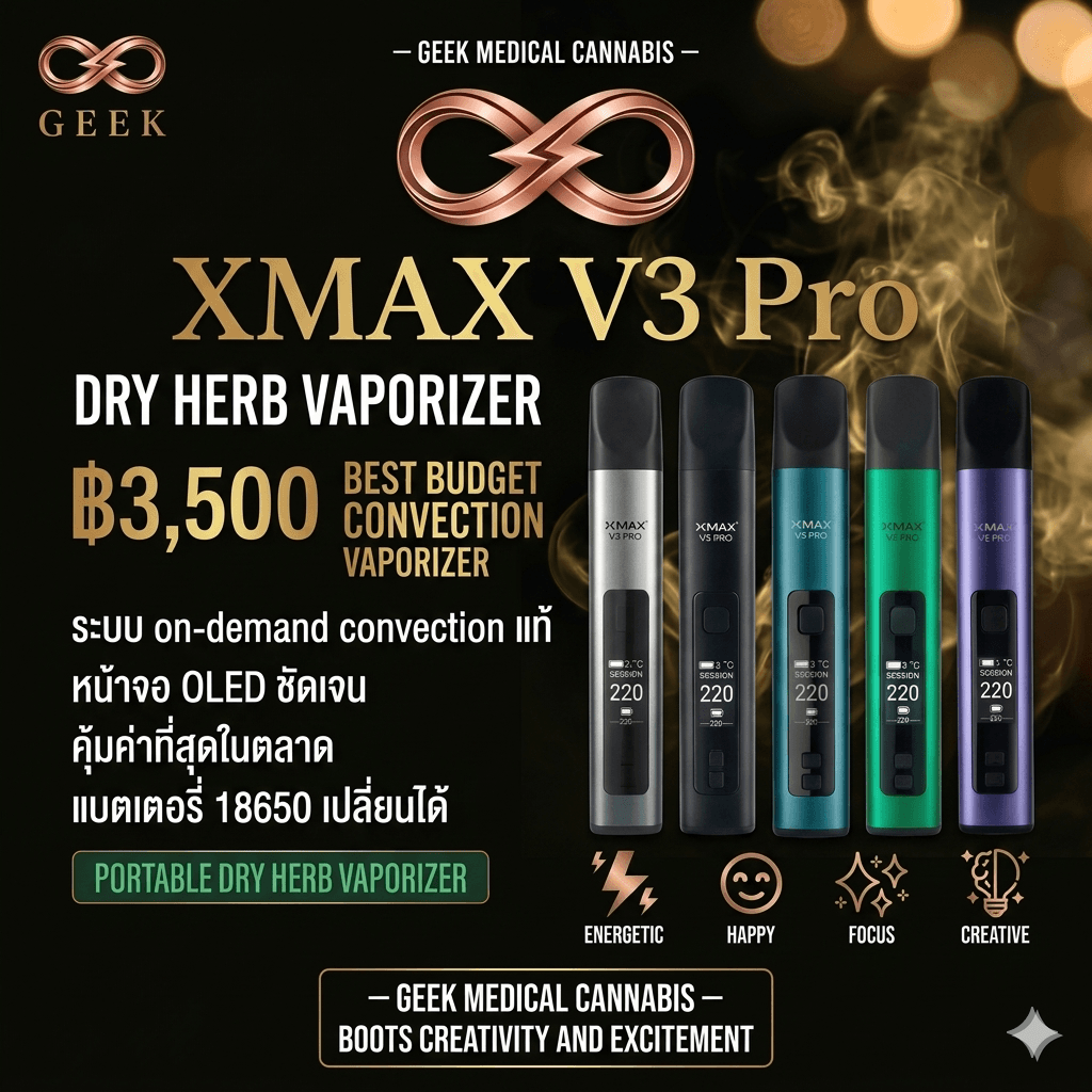 รีวิว XMAX V3 Pro — Vaporizer พกพาคุ้มค่าที่สุด ราคาเบาแต่ไอหนัก